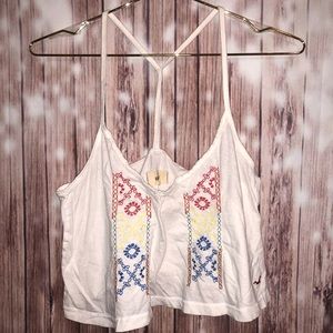 Hollister | crop top t strap back